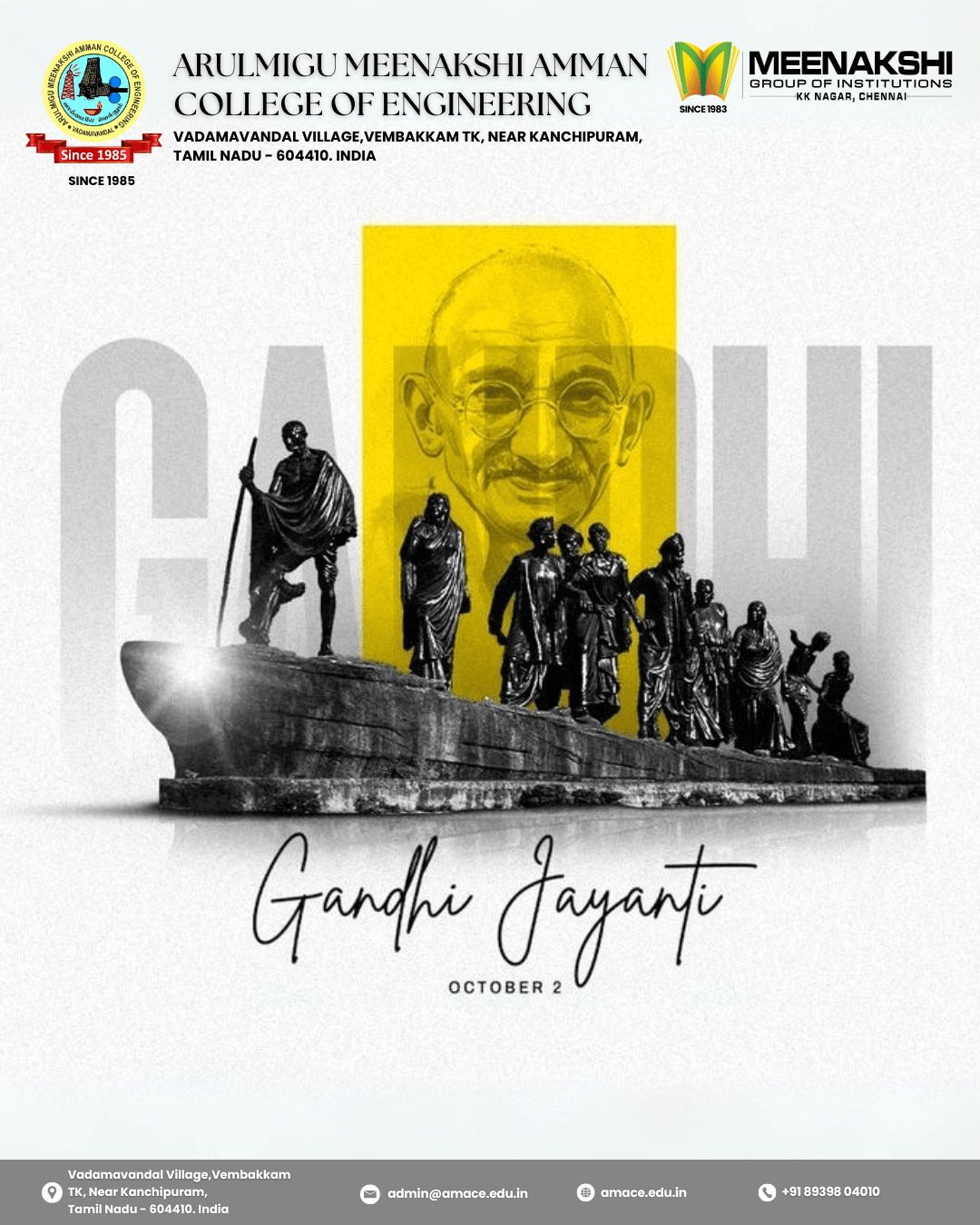 Gandhi Jayanthi 2025