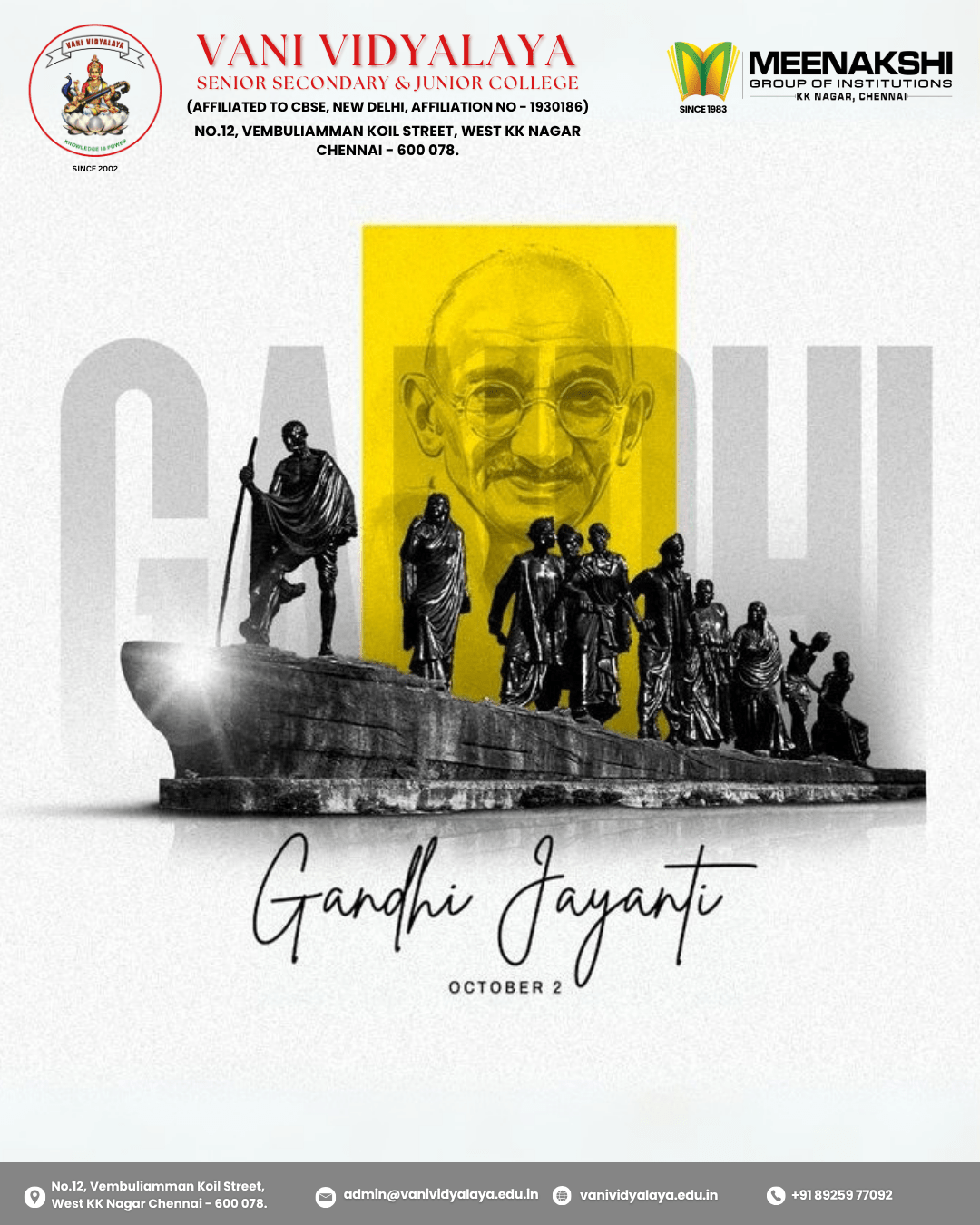 Gandhi Jayanthi 2025